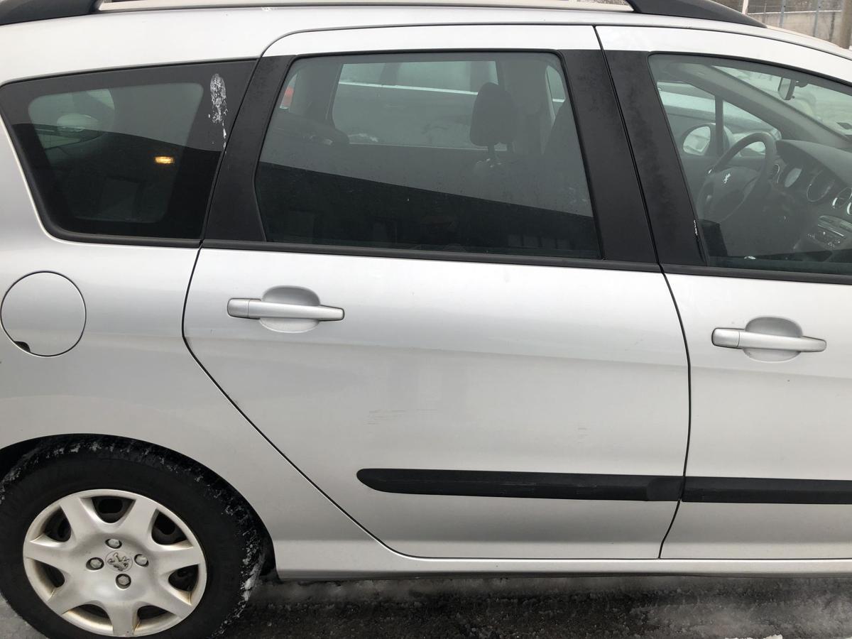 Peugeot 308 SW 4E 4H T&uuml;r hinten rechts Fondt&uuml;r im Rohbau EZR Gris Aluminium