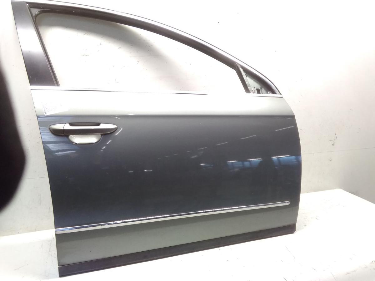 VW Passat 3C Tür vorn rechts Beifahrertür LB6S Granite Green BJ2009