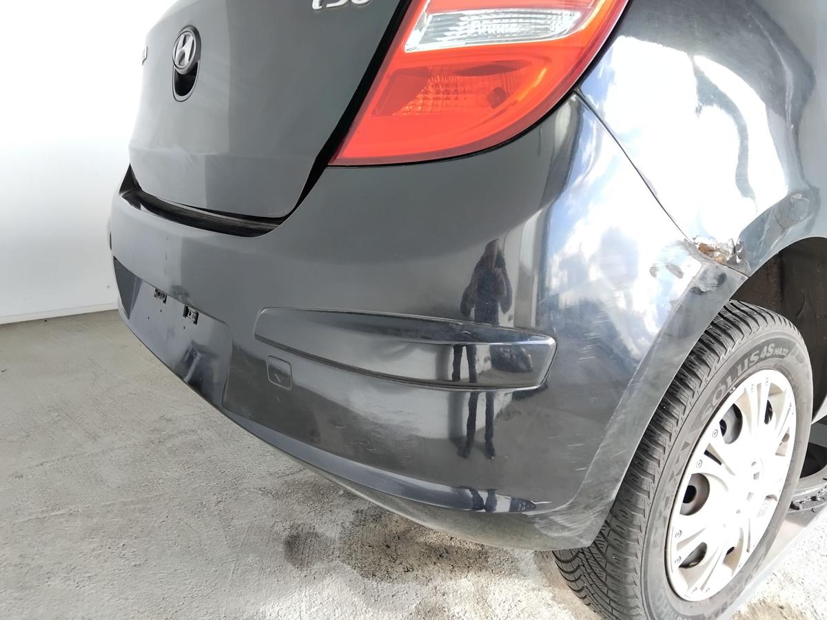 Hyundai i30 FD orig Sto&szlig;stange Stossf&auml;nger hinten Flie&szlig;heck BJ2008 9F Stone Black