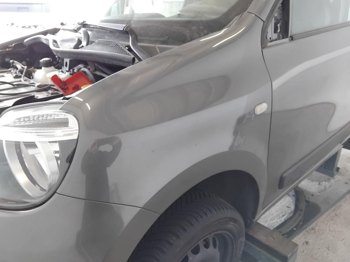 Renault Twingo 3 original Kotfl&uuml;gel vorn links TEKPE Gris Lunaire Metallic BJ2018