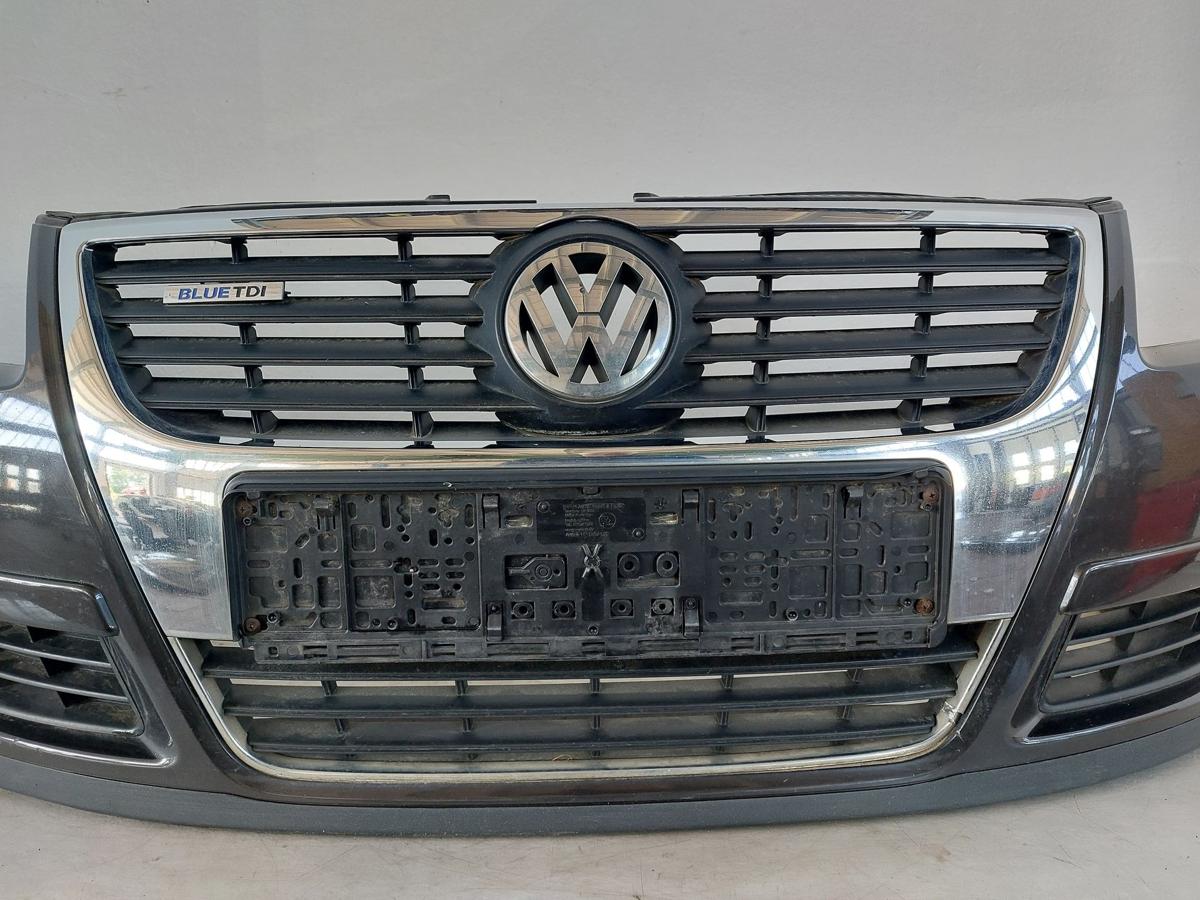 VW Passat 3C B6 Sto&szlig;f&auml;nger vorn Frontsch&uuml;rze Grill Nebel LC8Z Moccabrown