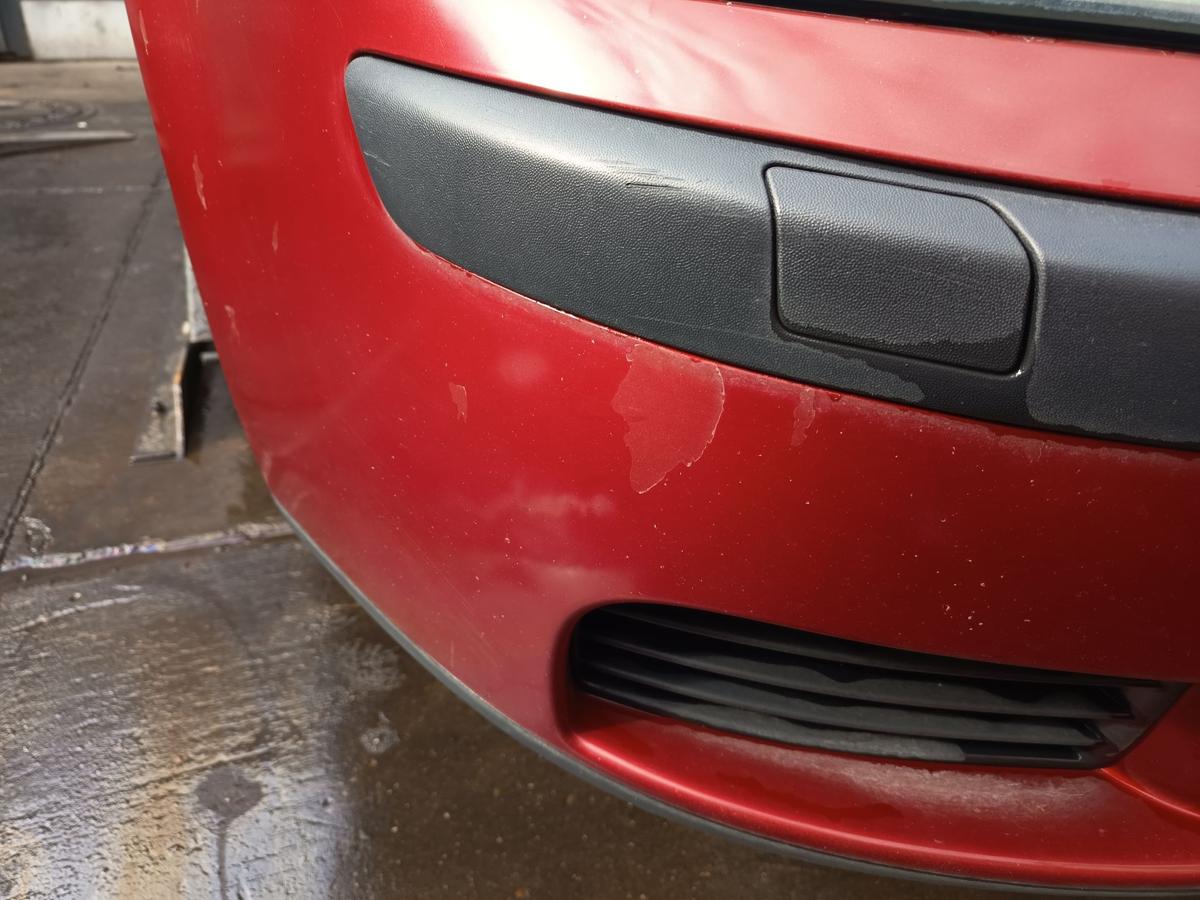 VW Golf V 5 original Stoßstange vorn SRA Stoßfänger LA3W Rot Bj 2003 VW Golf V 5 original Stoßstange vorn SRA Stoßfänger LA3W Rot Bj 2003