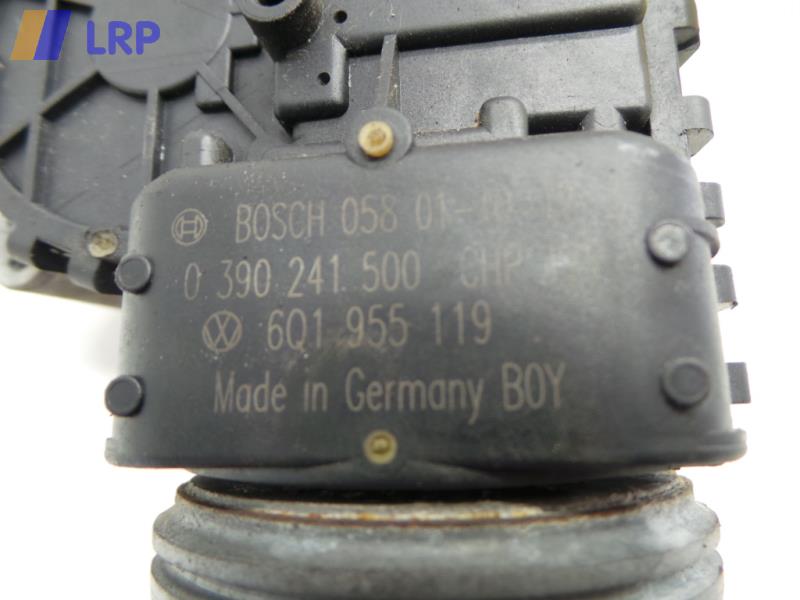 Skoda Fabia 6Y BJ2002 Wischermotor vorn 6Q1955119 0390241500 BOSCH