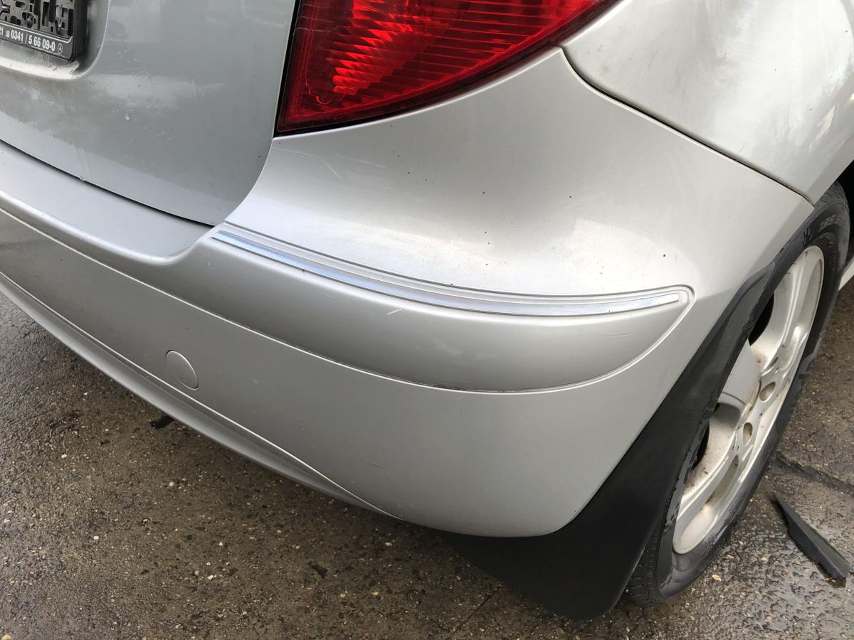 Mercedes A Klasse W169 Stossf&auml;nger hinten Stossstange Bumper Polarsilber