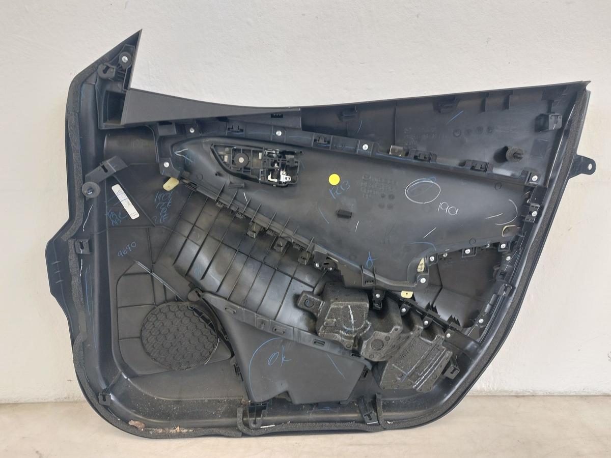 Mazda 2 Typ DJ T&uuml;rverkleidung vorn links Innenverkleidung T&uuml;r mit Kunstleder