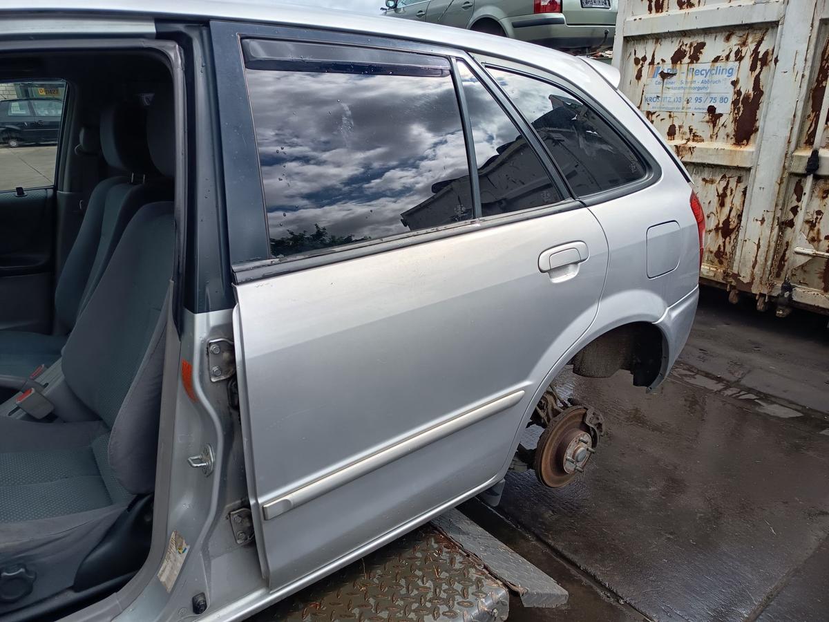 Mazda 323f VI original Tür hinten links Fond 22V Satinsilber Bj 2002