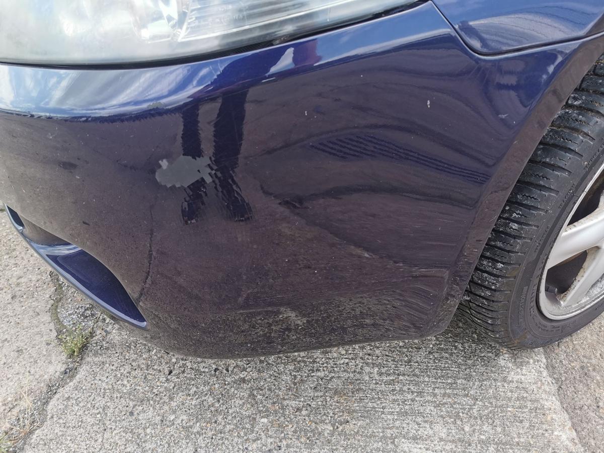 Honda Accord Tourer CM1 Stossstange Stossfänger Bumper vorn B502P Indigo Blue