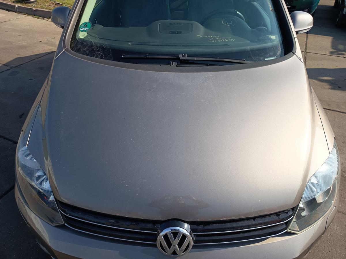 Golf Plus II original Motorhaube Klappe Deckel vorn Front A8X Kaschmirbraun Bj09