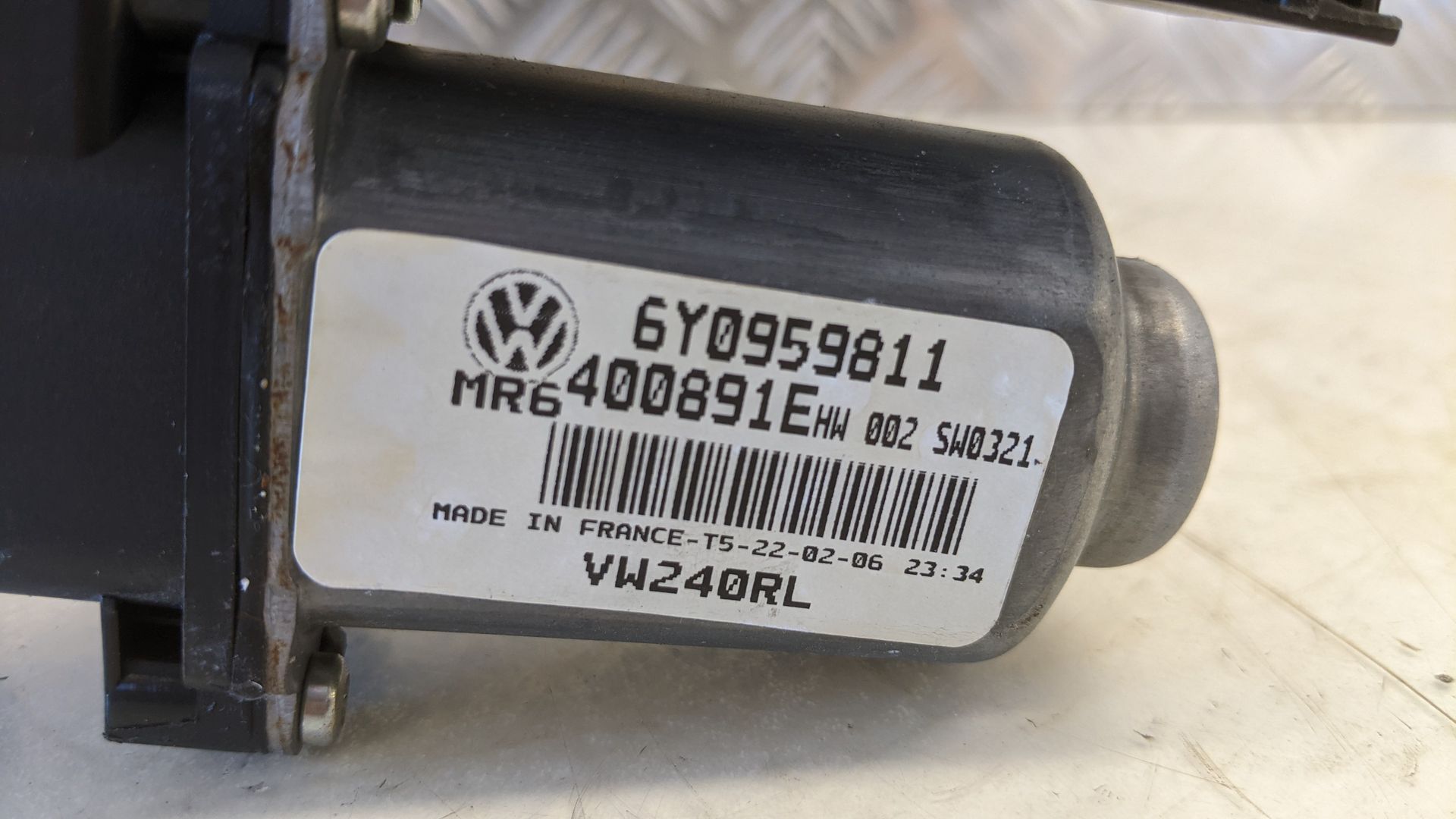 VW Polo 9N3 Motor Fensterheber hinten links Fensterhebermotor