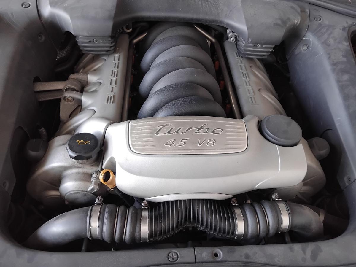 Porsche Cayenne Turbo 9PA Motor Engine M48.50 4.5T V8 331kw 238344Km BJ2003