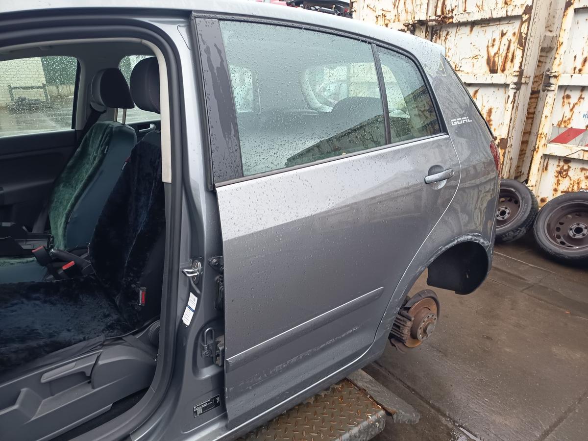 VW Golf Plus 5M original T&uuml;r hinten links Fond Rohbau A7T United Grey Bj 2006