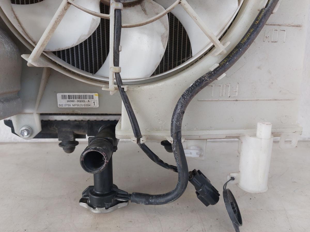 Citroen C1 Typ PS K&uuml;hlerpaket Wasserk&uuml;hler Kondensator Elektrl&uuml;fter 1.0 53kw OEM