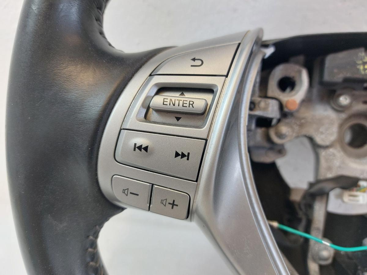 Nissan Pulsar C13M Lederlenkrad Lenkrad Leder mit Multifunktion 3 Speichen