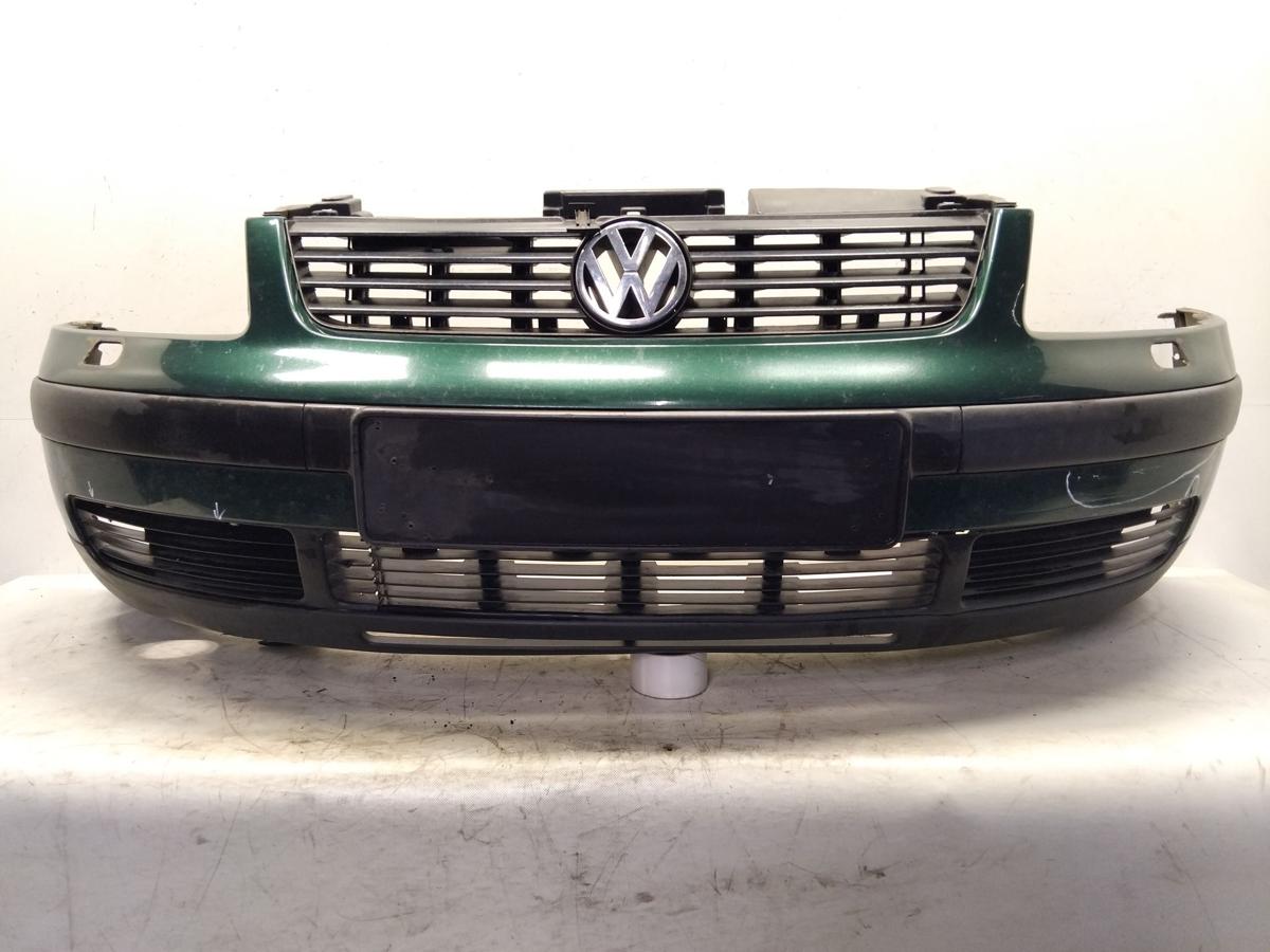 VW Passat 3B orig Sto&szlig;f&auml;nger Sto&szlig;stange vorn LC6M Bright Green Metallic BJ1999