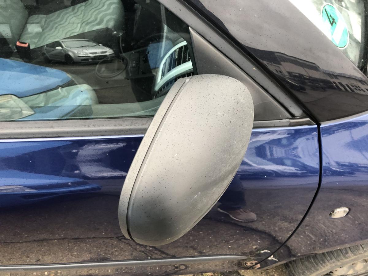 Skoda Fabia 2 Typ 5J Aussenspiegel rechts R&uuml;ckspiegel unlack manuell