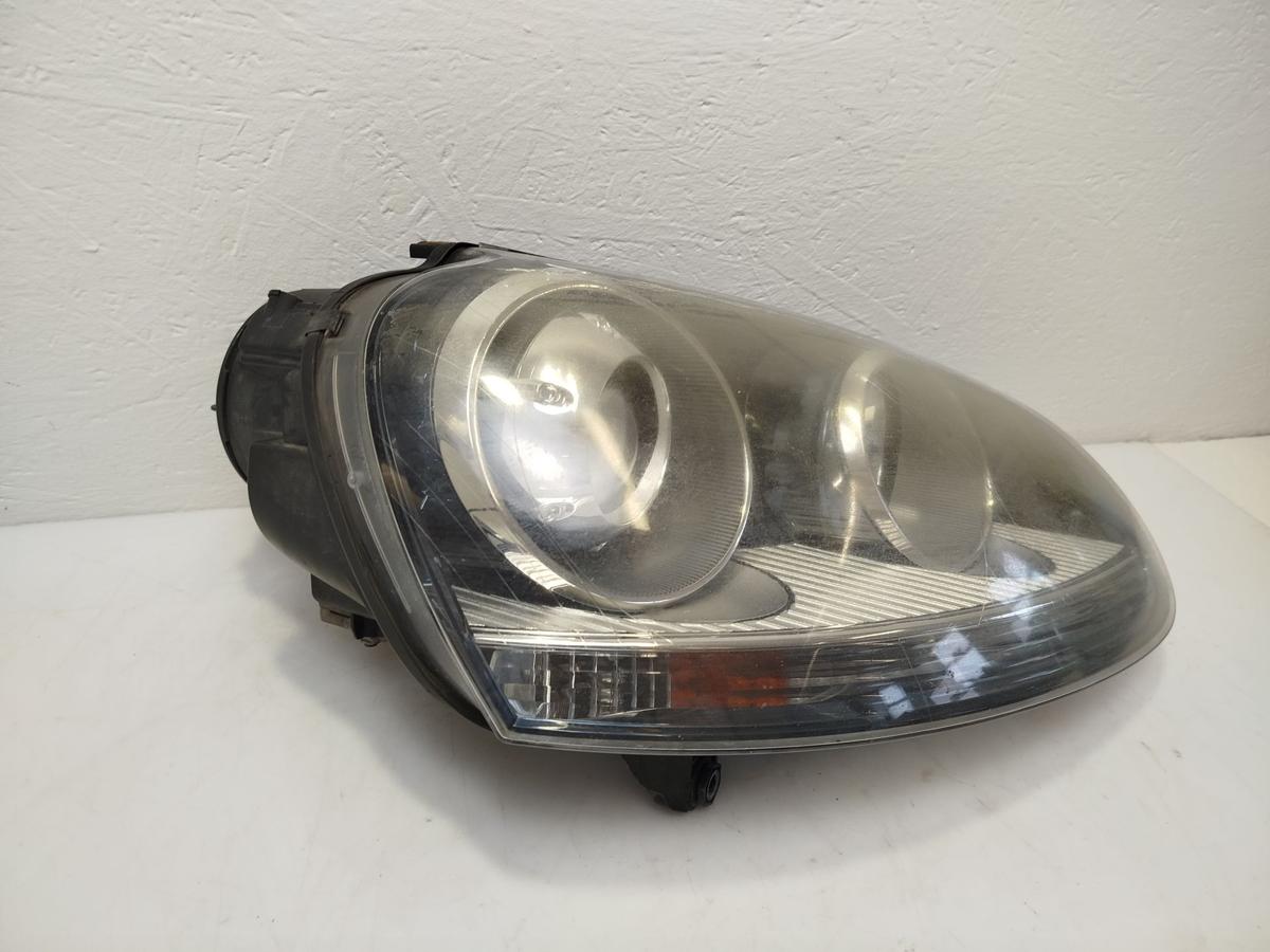 VW Golf V 5 1K Scheinwerfer rechts Xenon Xenonscheinwerfer Trüb Rissig Lampe