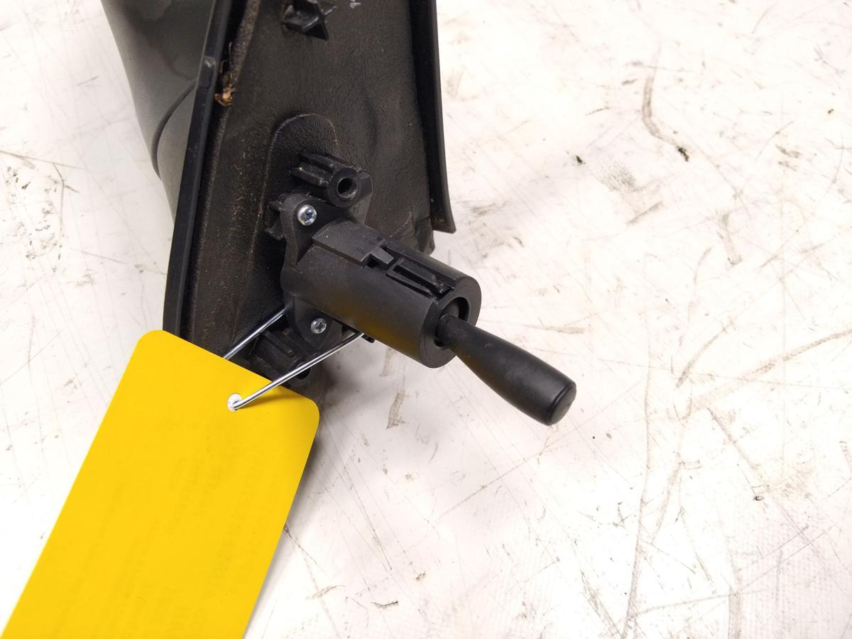 Nissan Micra K12 original Au&szlig;enspiegel rechts schwarz unlackiert manuell BJ2003