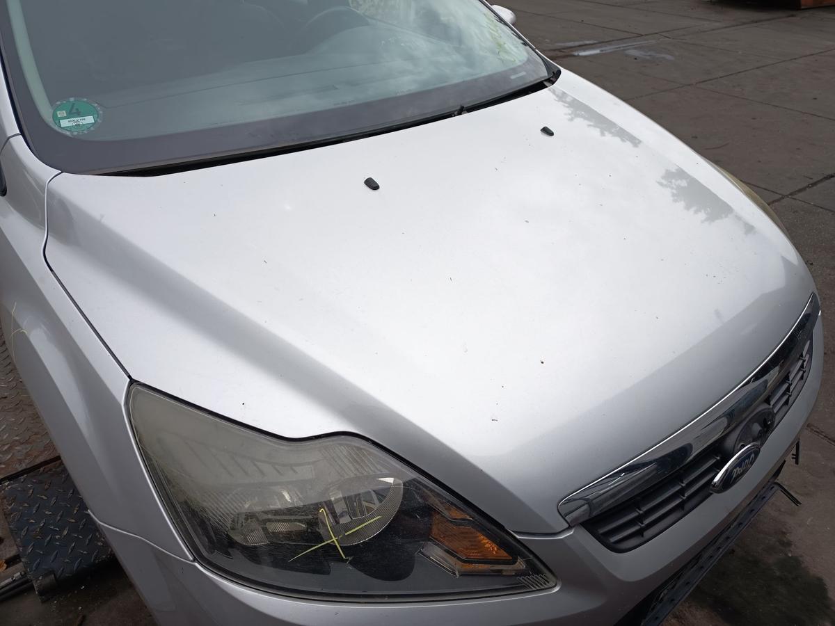 Ford Focus II original Motorhaube Polarsilber Facelift Baujahr 2009
