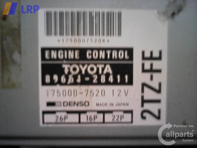 Toyota Previa original Steuergerät Motor 1750007520 BJ1994