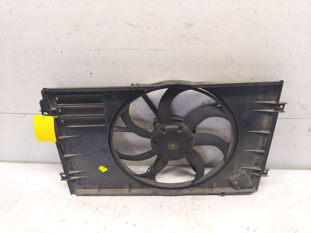 VW Golf 6 original Elektrol&uuml;fter 400W 1K0959455EF 1K0121203AG mit Zarge Bj.2009