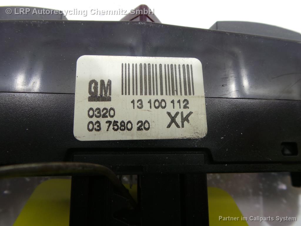 Opel Zafira (B) BJ 2006 Schalterleiste Schalter 13100112