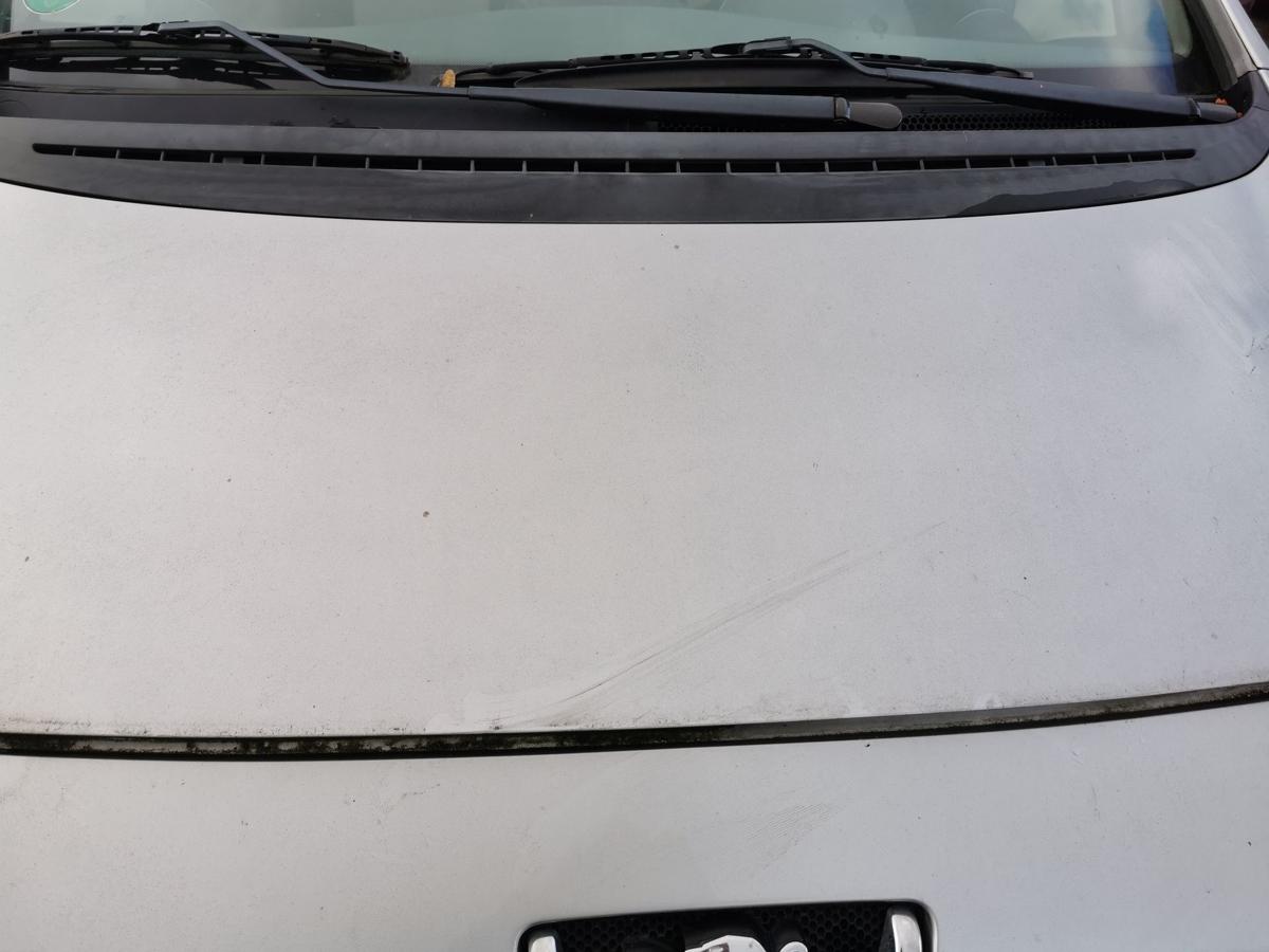 Peugeot 1007 K Motorhaube Haube Klappe Deckel Bonnet vorne EZR Aluminiumgrau Met