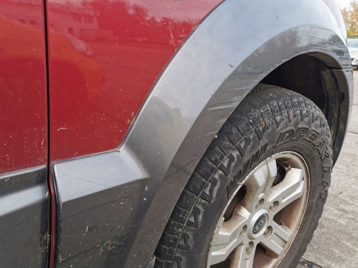Kia Sorento JC Kotfl&uuml;gel Fender Seitenwand vorn links 9 Ruby Red Met bis 2006