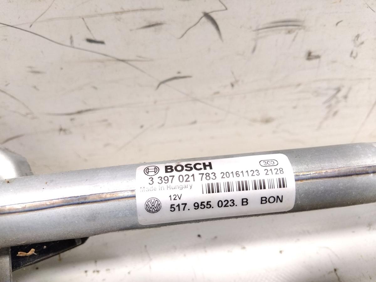 VW Golf Sportsvan original Wischermotor vorn mit Wischergest&auml;nge vorn Bj.2017