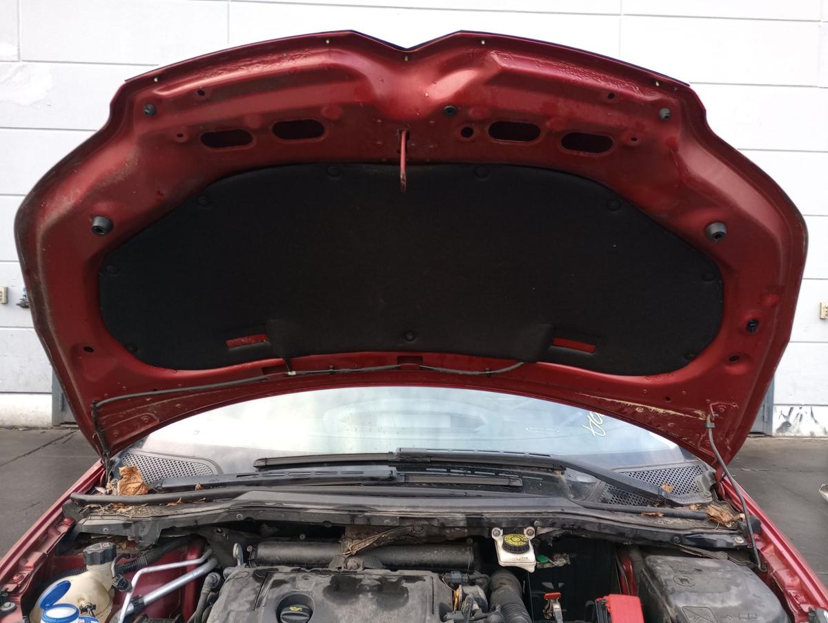 Citroen C4 Coupé original Motorhaube Klappe vorn/Front EKQ Luziferrot Bj 2009