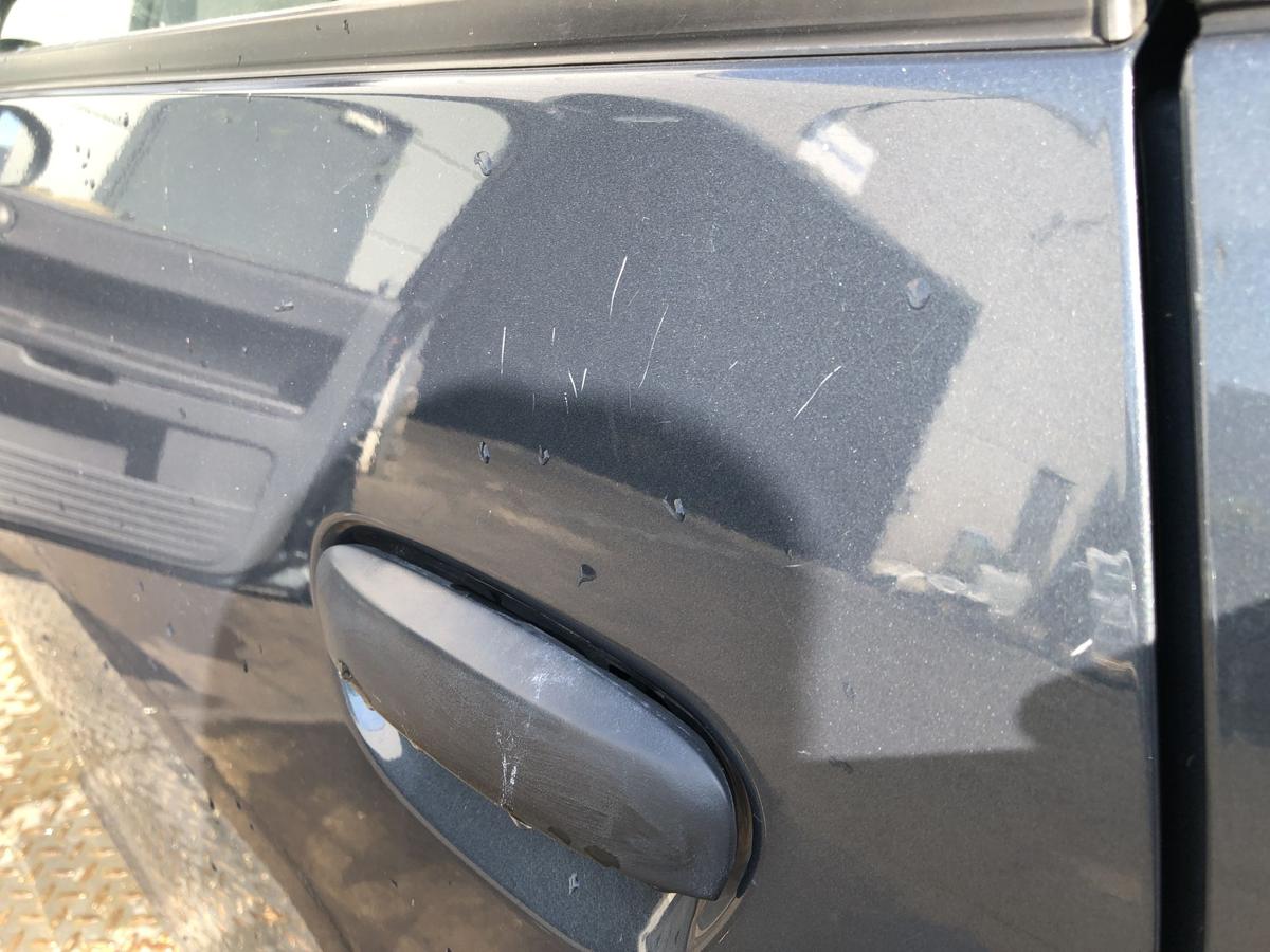 Mitsubishi Colt Z30 original Tür hinten links Fond U05 Quarzgrau Bj 2009