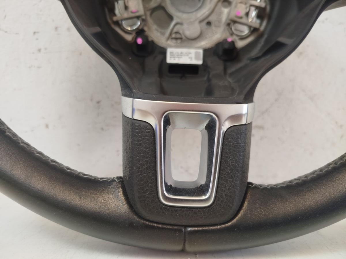 VW Polo 6R Lederlenkrad Lenkrad Leder 3-Speichen ohne Multifunktion OEM