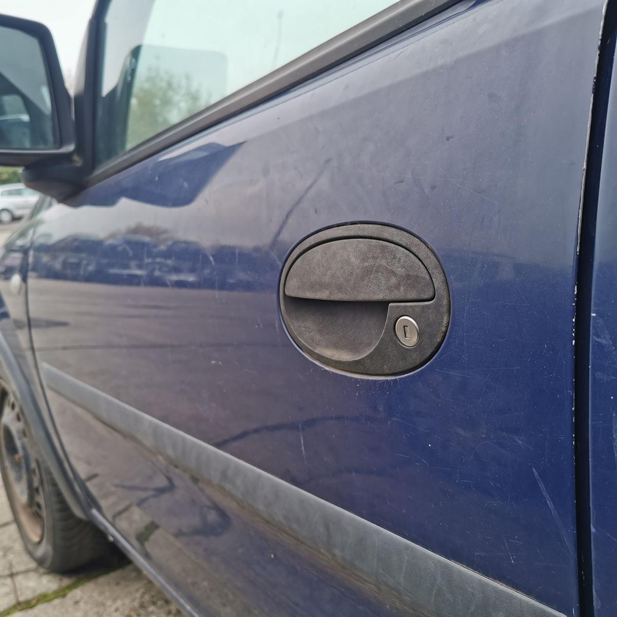 Opel Combo C Fahrertür Tür Autotür Rohbautür vorn links 20Z Royalblau