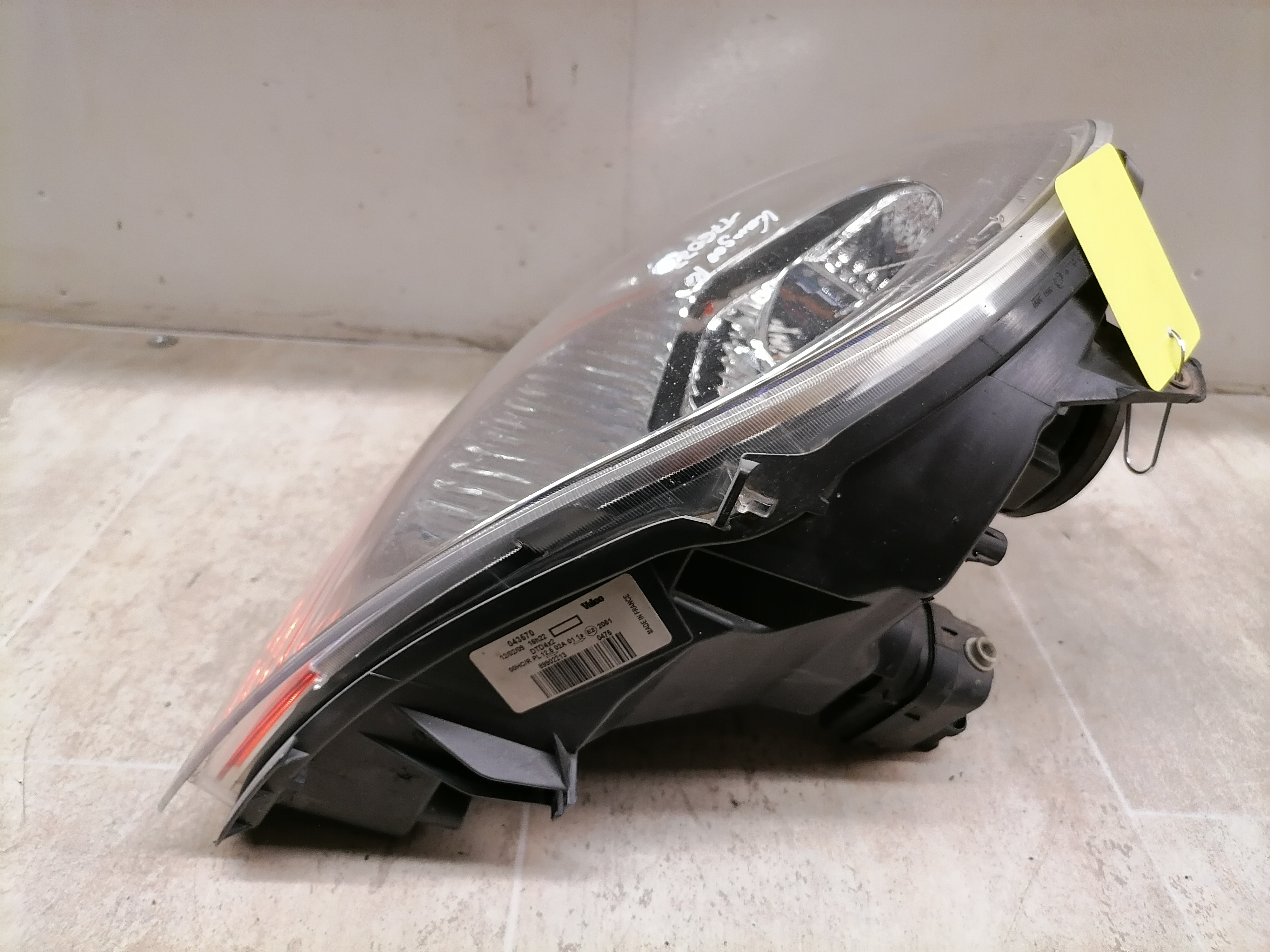 Renault Kangoo 05-09 Scheinwerfer vorn rechts Lampe 043570 Valeo