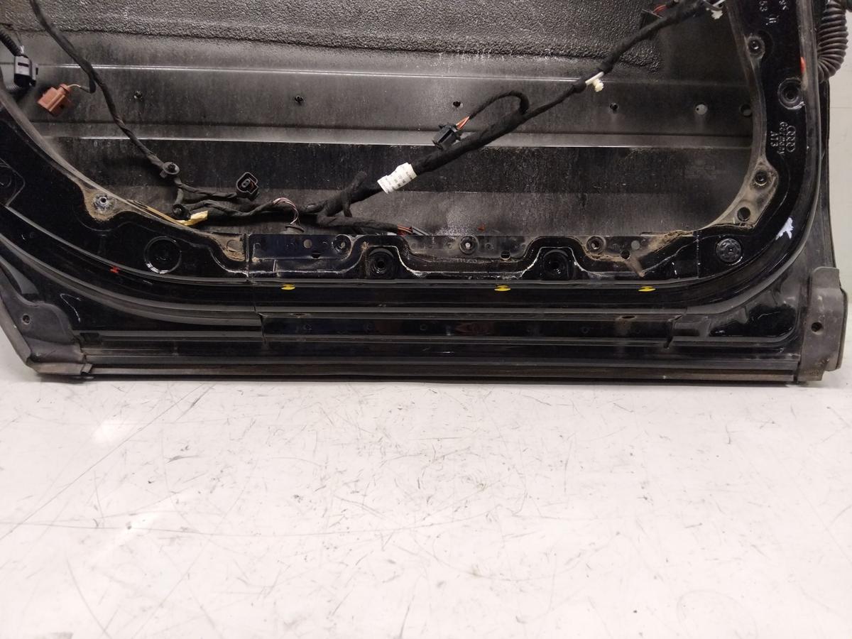 Audi A8 D3 4E Langversion Tür hinten links brilliantschwarz LY9B Bj.2004