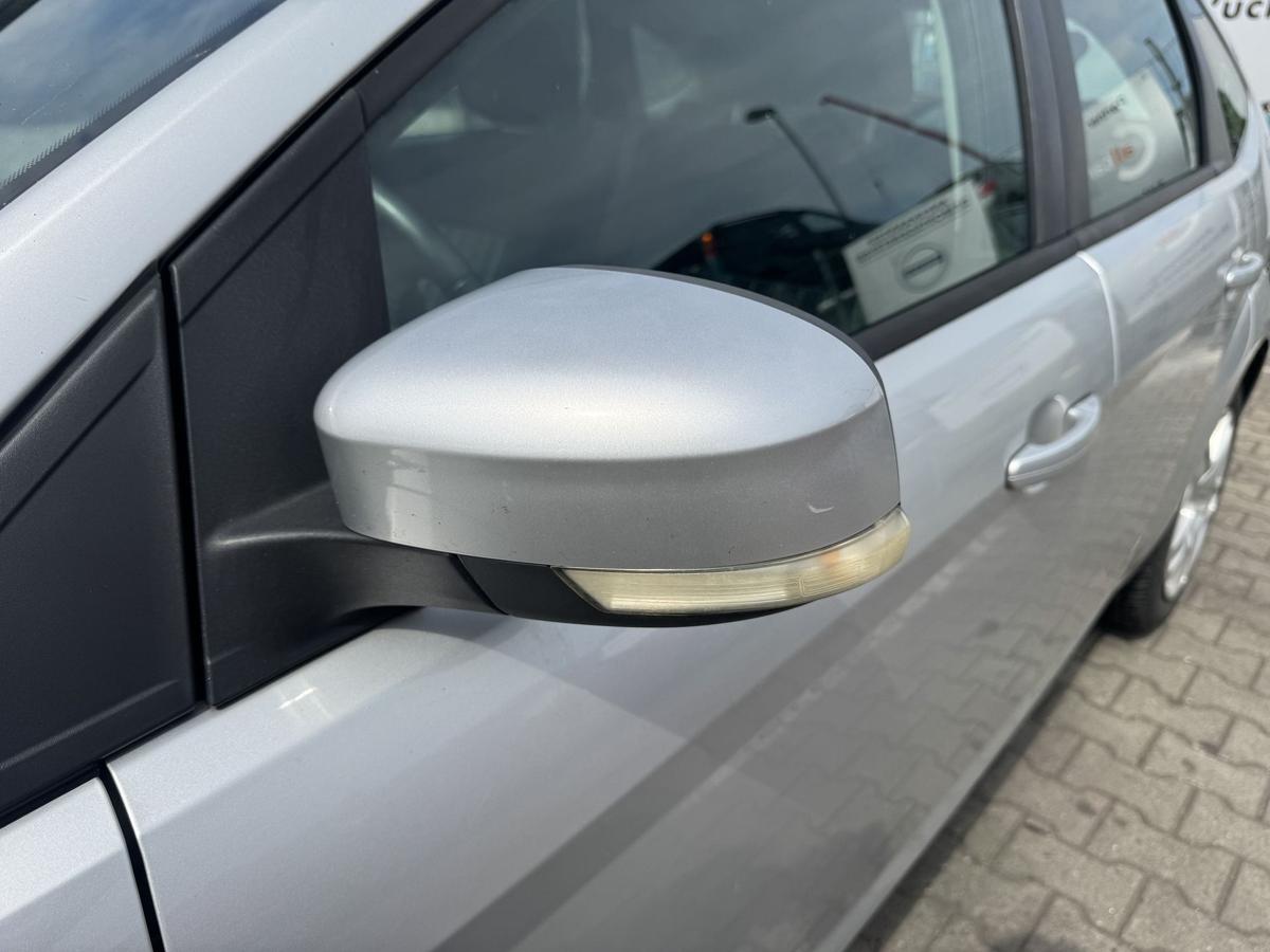 Ford Focus 2 original Au&szlig;enspiegel links elektrisch verstellbar Polar Silber Facelift Bj.2009