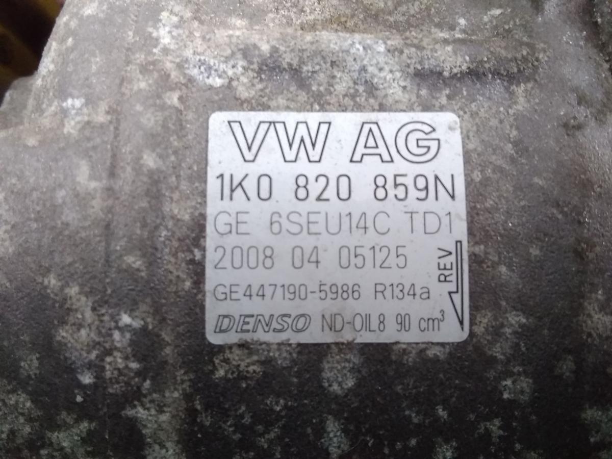 VW Golf 5 1K original Klimakompressor 1.4 59kw BUD 1K0820859N Denso BJ2008