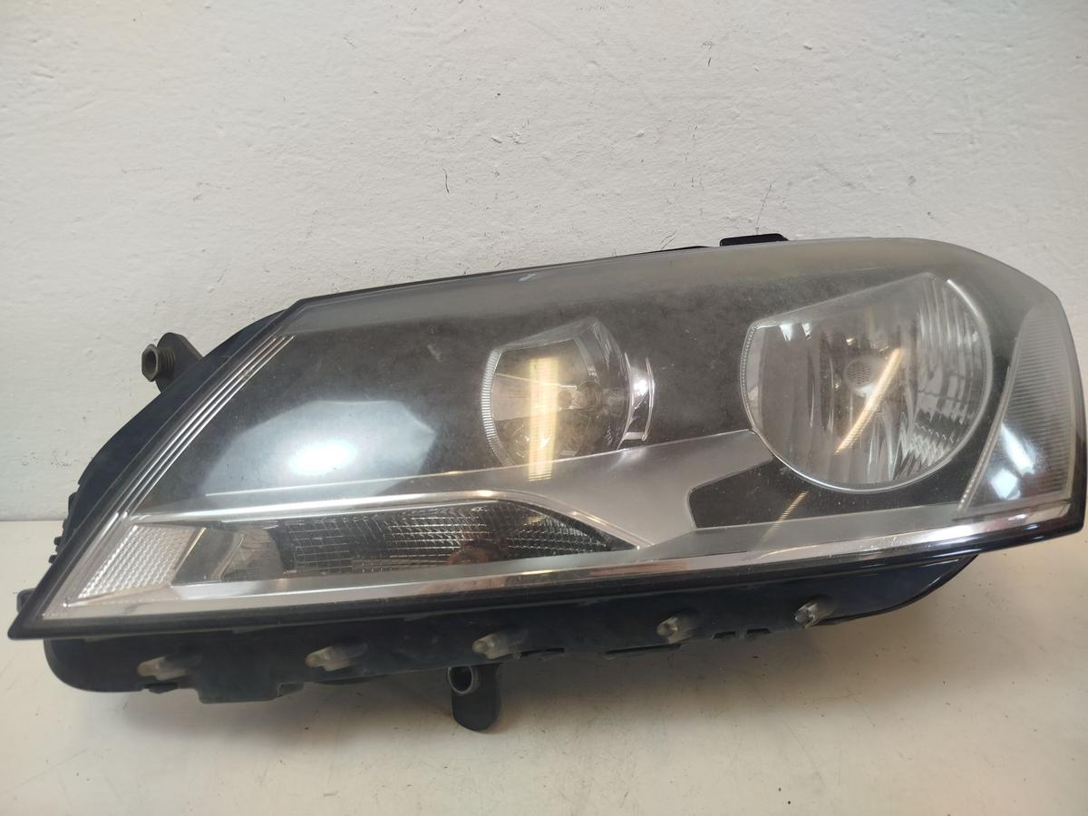 VW Passat 3C B7 Variant Scheinwerfer links Hauptscheinwerfer Halogen Tr&uuml;b Valeo