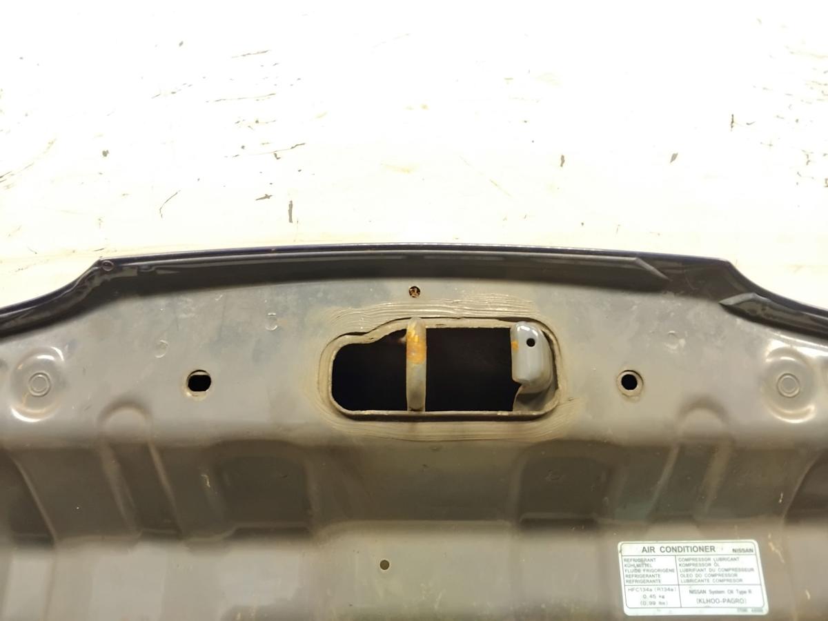 Nissan Micra K12 original Motorhaube Deckel vorn BW6 Dark Blue Metallic BJ2003