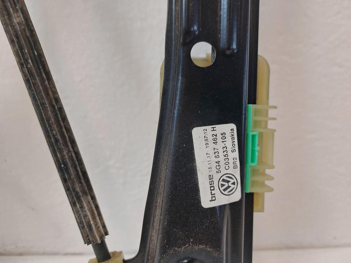 VW Golf 7 VII 5G AU Variant Fensterheber Tür vorn rechts ohne Hebermotor