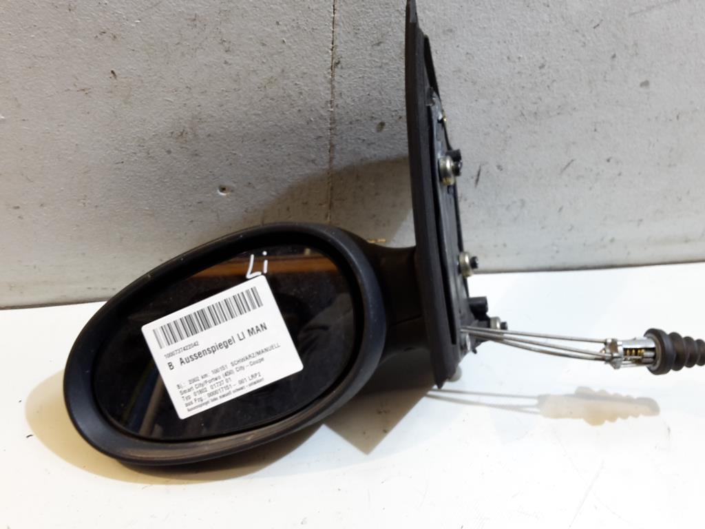 Smart ForTwo 450 BJ 2002 Au&szlig;enspiegel links mechanisch Spiegel