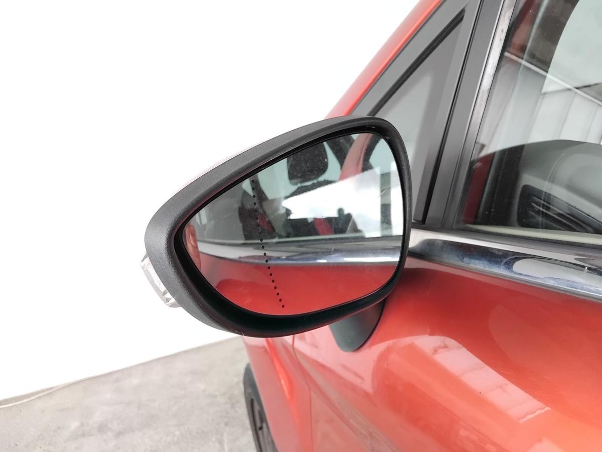 Ford Fiesta JA8 orig Au&szlig;enspiegel links elektrisch anklappbar BJ2010 tangorot