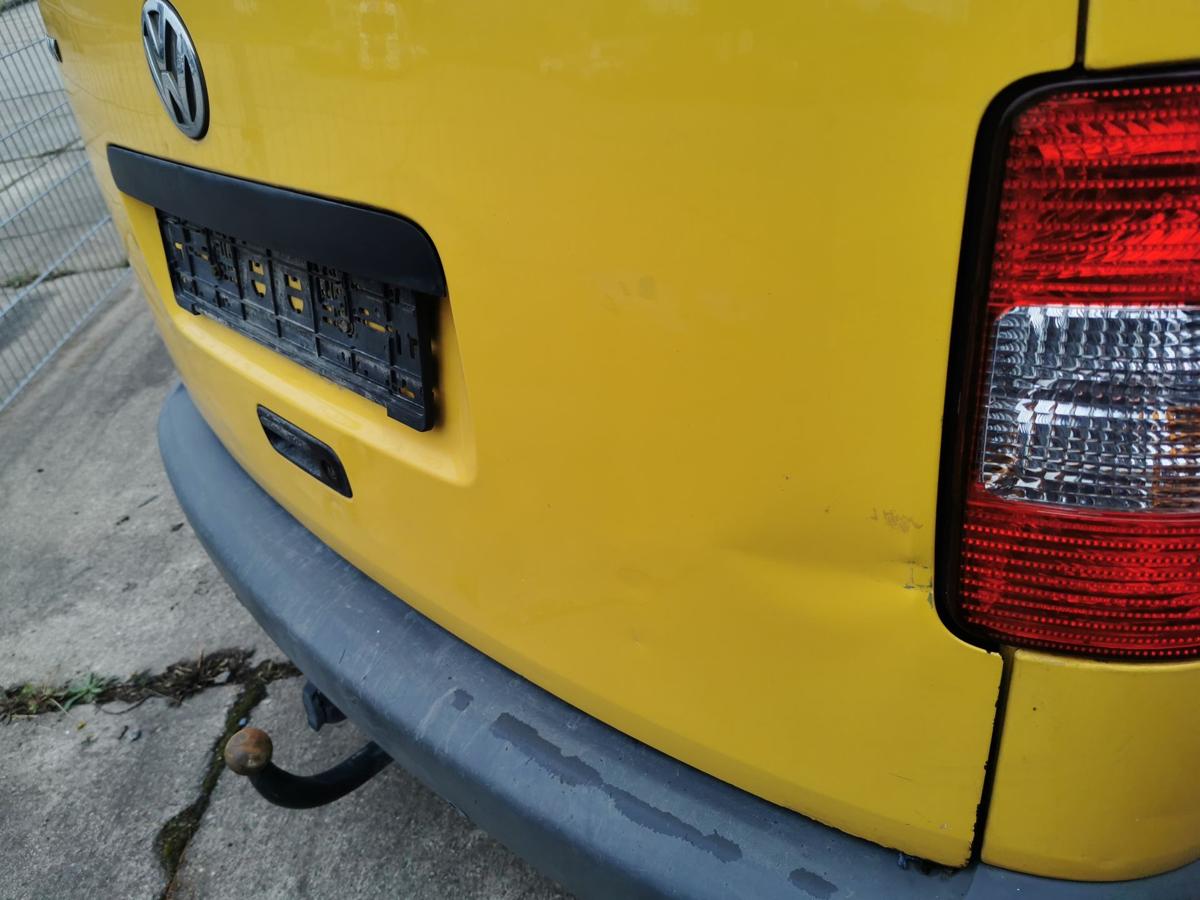 VW Caddy 2K Heckklappe Klappe Deckel hinten mit Scheibe ginstergelb R132 TEXT