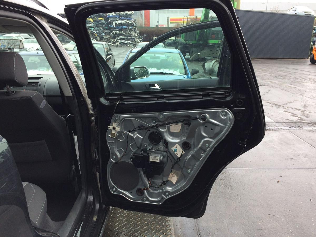 VW Polo 9N1 Fun original Tür hinten rechts Fond C9Z Black magic Bj 2004