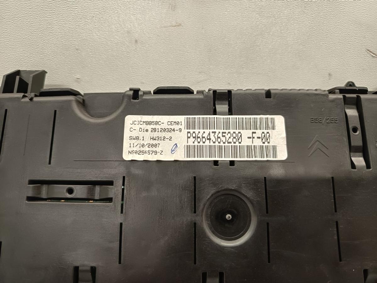 Citroen C4 Picasso Baujahr 2008 original Kombiinstrument Tacho