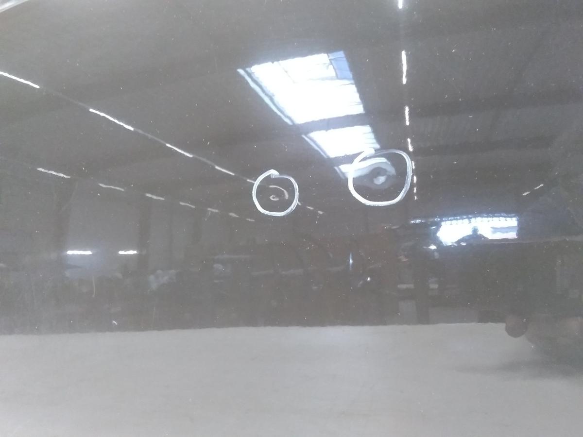 VW Lupo 6X Heckklappe L041 brillantschwarz mit Heckscheibe gr&uuml;ncolor BJ2005