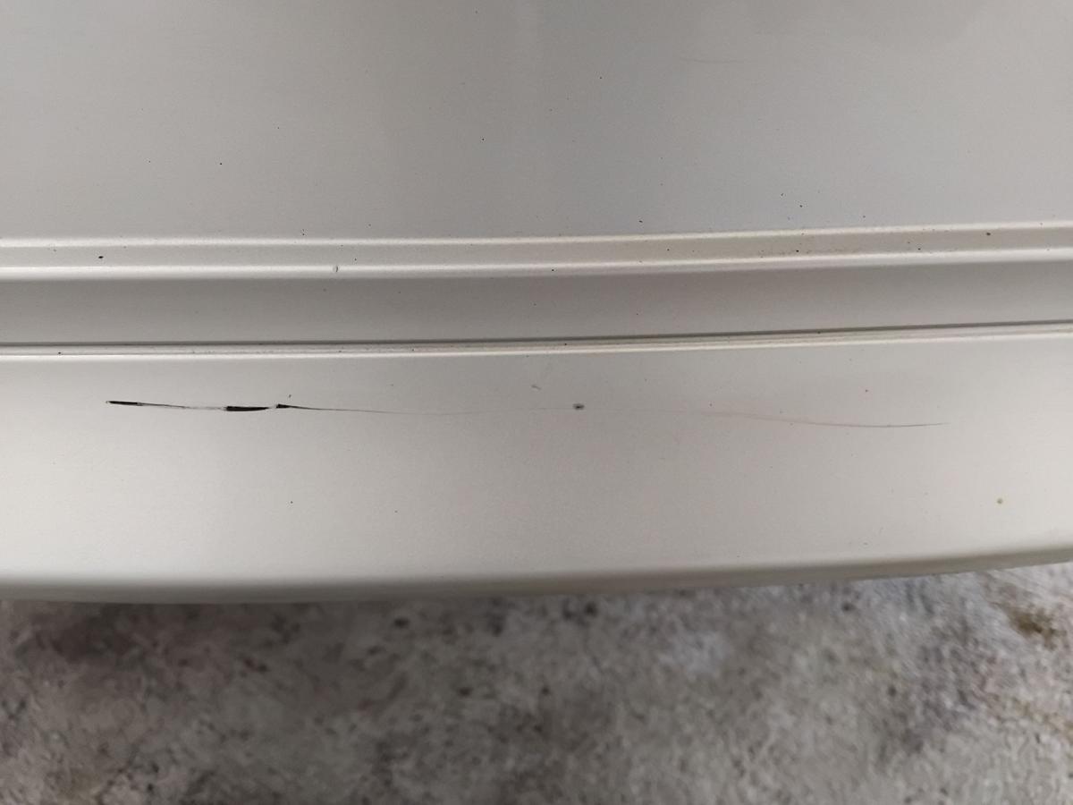 BMW 1er E81 E87 LCI orig.Sto&szlig;stange Sto&szlig;f&auml;nger hinten Facelift BJ2007 titansilber 354