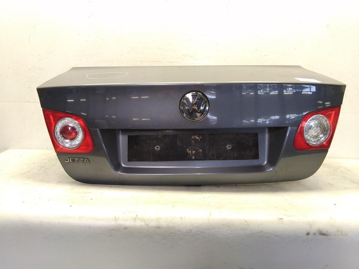 VW Jetta 5 1K2 Heckklappe Kofferraumdeckel LD7X platingraumetallic BJ2006 Anrostung