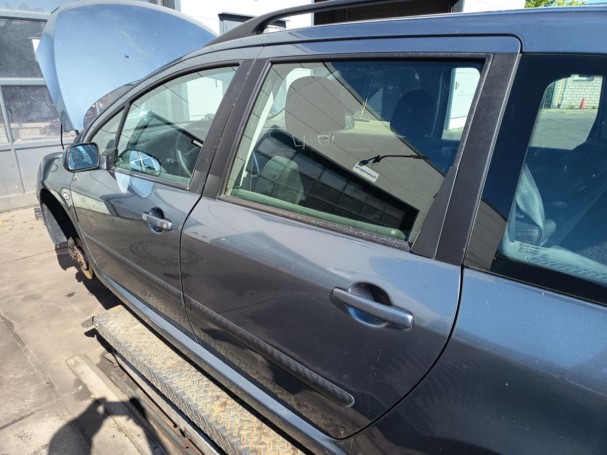 Peugeot 307 original T&uuml;r hinten links Fond EZW Eisengrau Bj 2006
