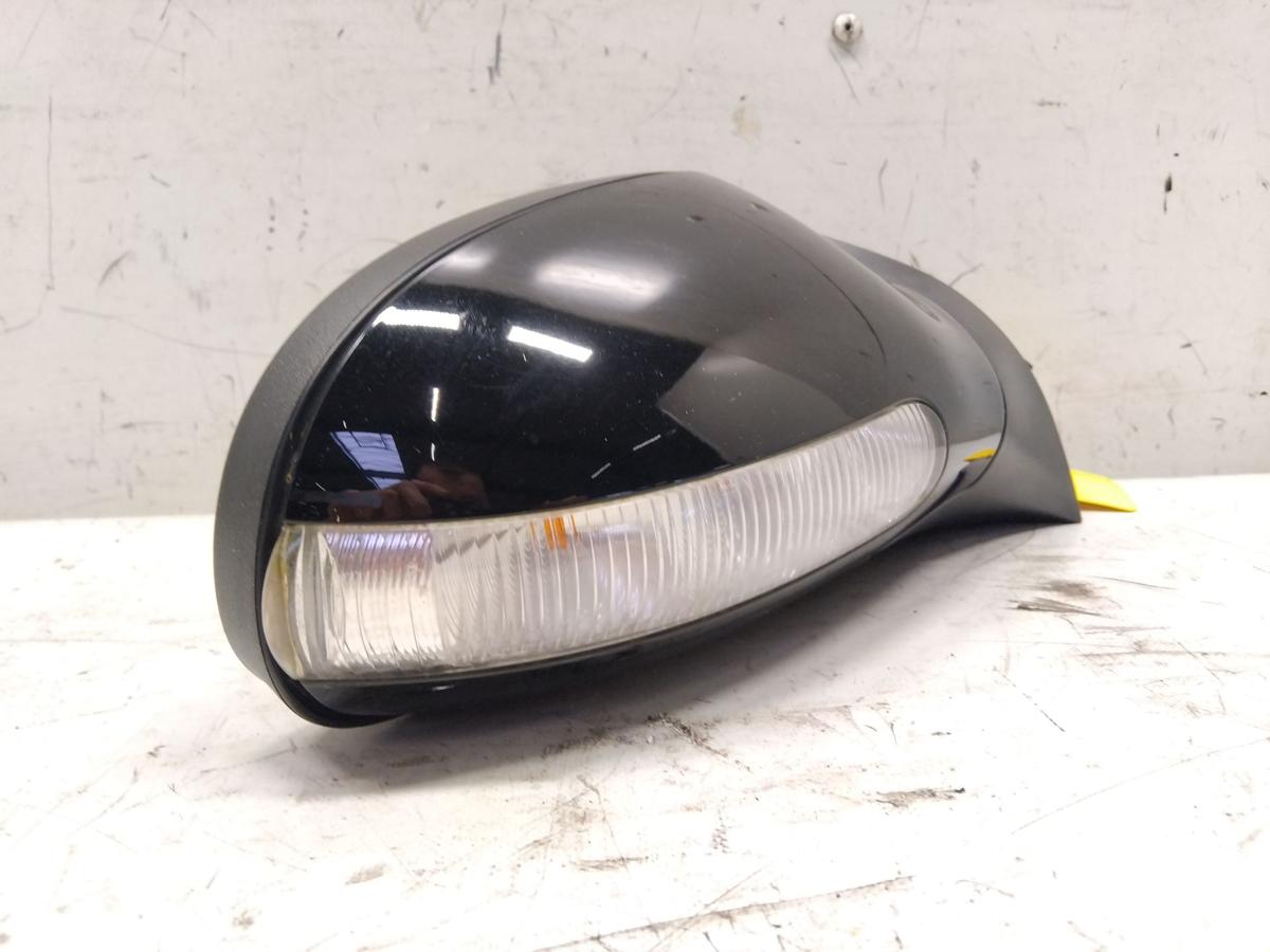 Mercedes A-Klasse W168 original Au&szlig;enspiegel rechts mit Blinker BJ2003 696 Nachtschwarz