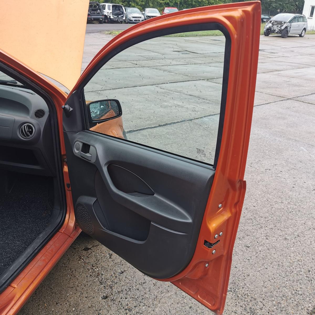 Fiat Panda 169 Beifahrertür Tür Autotür Rohbau vorn rechts 505 Arancio New Batik